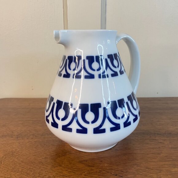 Sargadelos Spain Vintage 5 Vintage Sargadelos Porcelain Medium Water Jug 5\